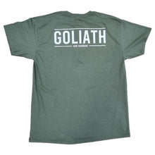 将图片加载到图库查看器，Goliath Classic Military Green T-Shirt
